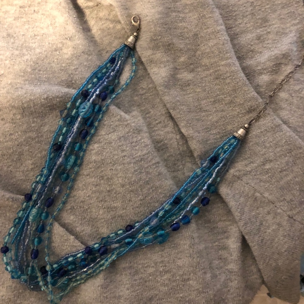 Colorful beaded chocker - Picture 3 of 3